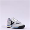 Victoria Saturno Metallic Retro Trainer - Silver Pink